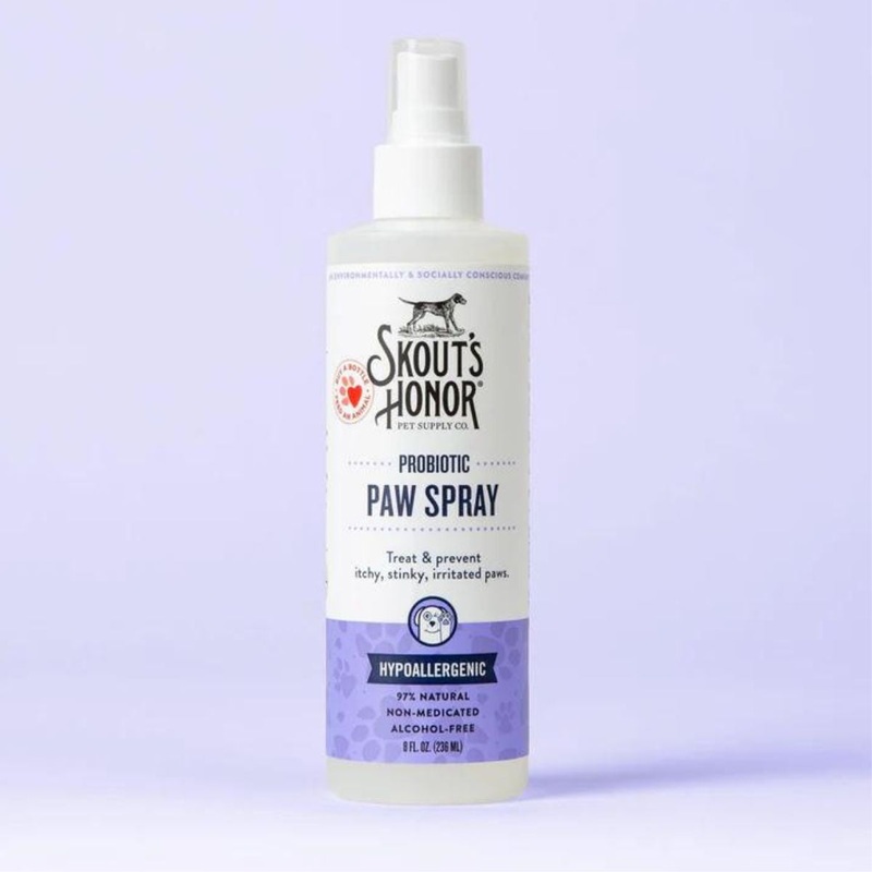 Skout's Honor Probiotic Paw Spray For Dogs & Cats