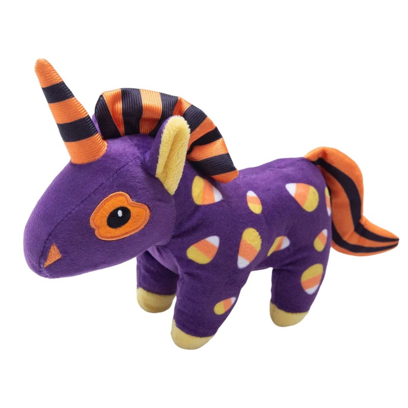 Snugarooz Candy Corn Unicorn Dog Toy
