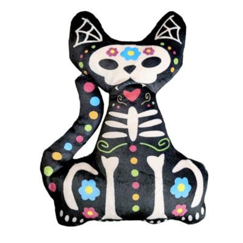 Snugarooz Day of The Dead Cat Dog Toy