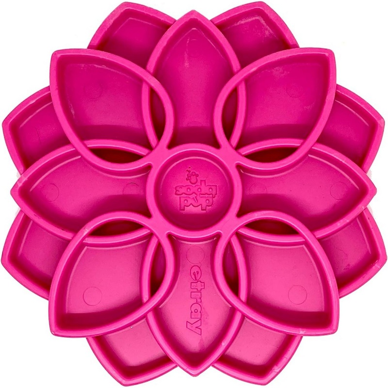 SodaPup Mandala eTray Feeder Pink
