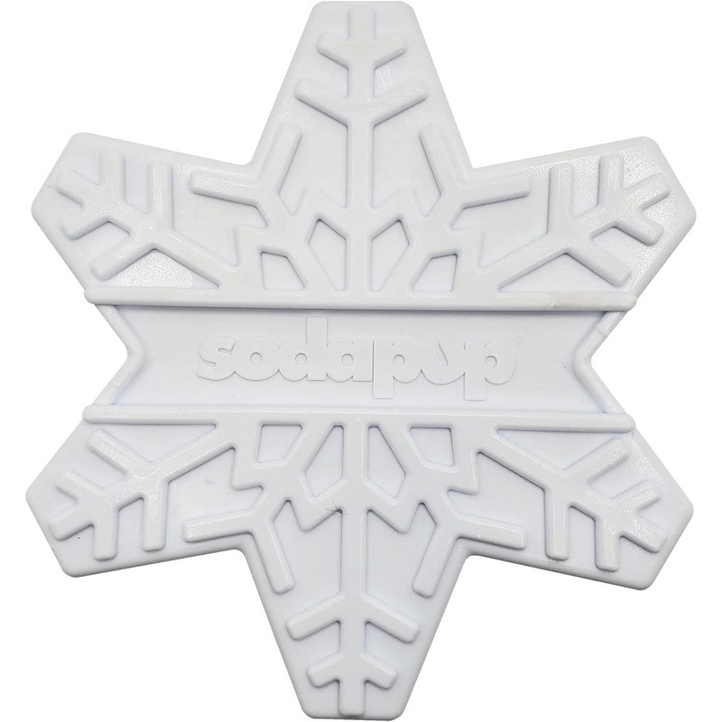 SodaPup Snowflake Ultra Durable Nylon Dog Chew Toy