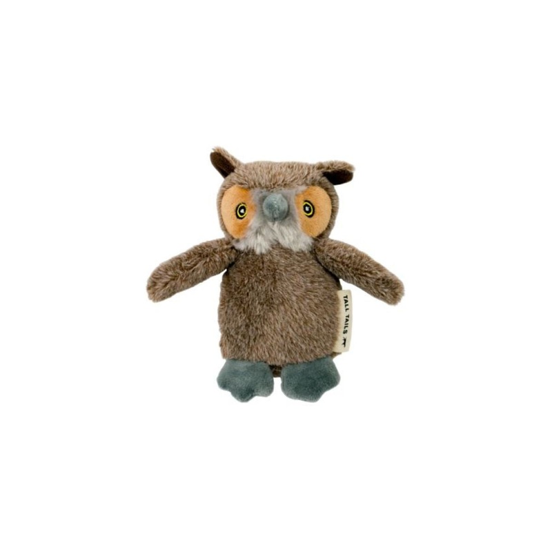 Tall Tails Owl 5" Dog Toy