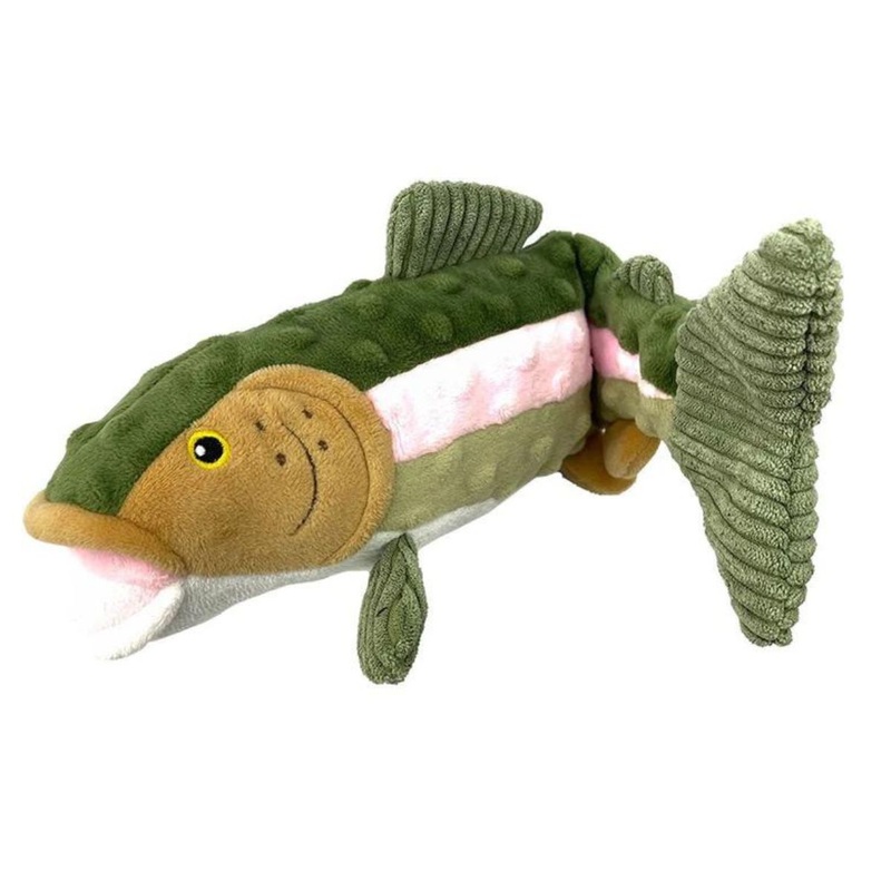 Tall Tails Plush Twitch Trout 15" Dog Toy