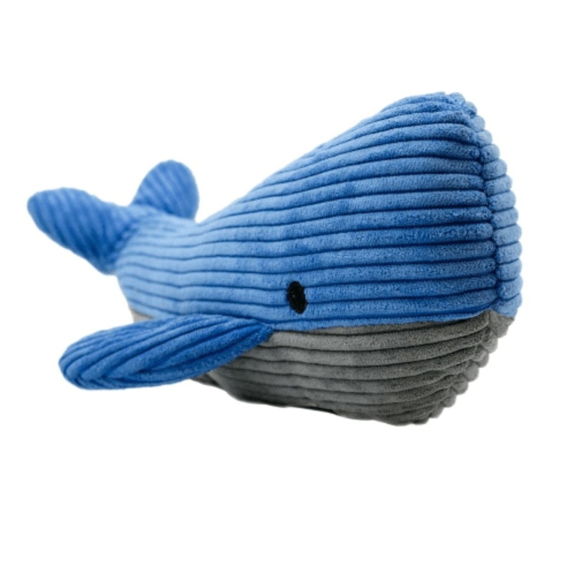 Tall Tails  Plush Whale Squeaker 12" Dog Toy