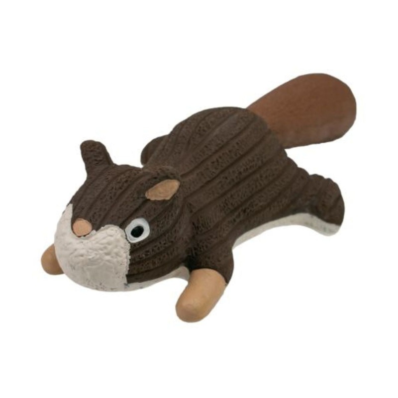 Tall Tails Squirrel Latex Squeaker 9" Dog Toy