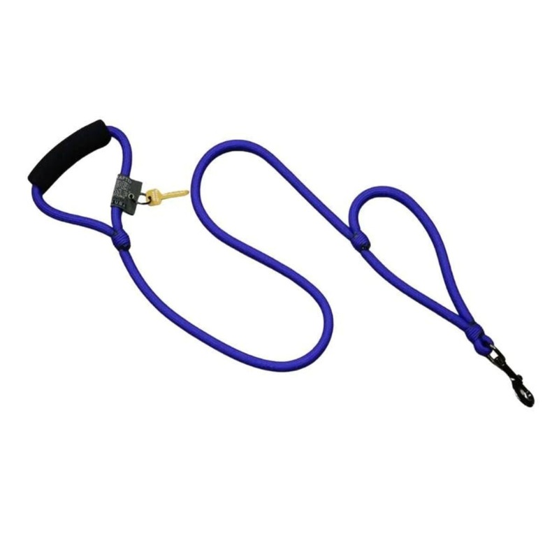 Timberwolf Alpine Rope Dog Leash Rose 5/16"x 72"