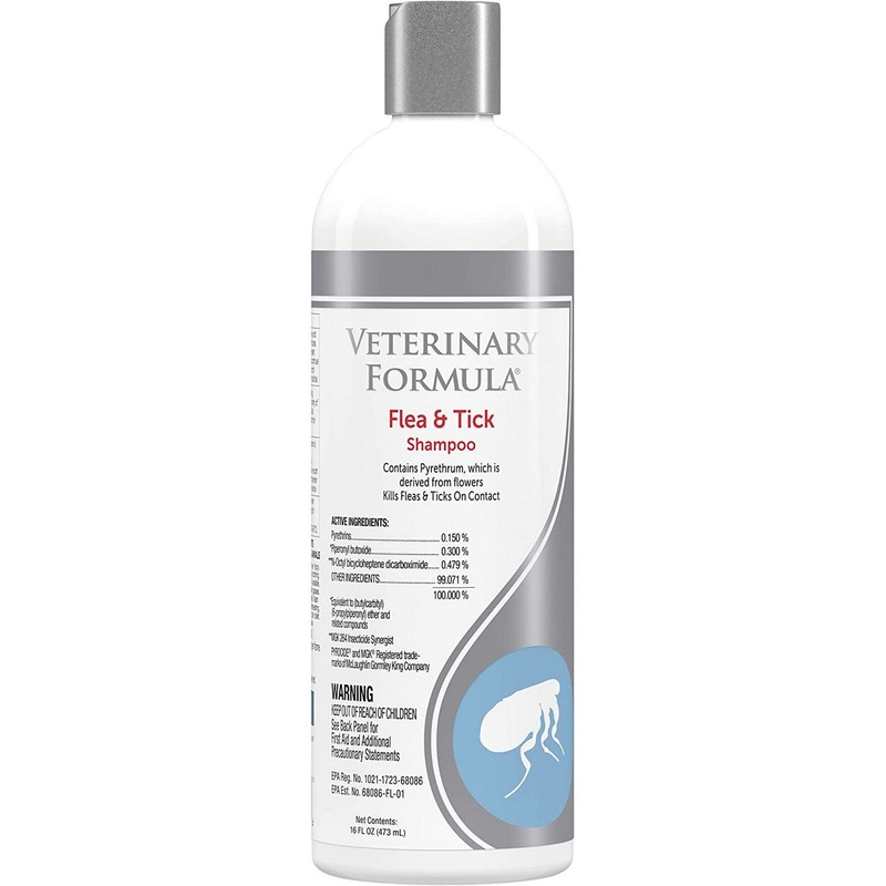 Veterinary Formula Flea Tick Shampoo 17oz