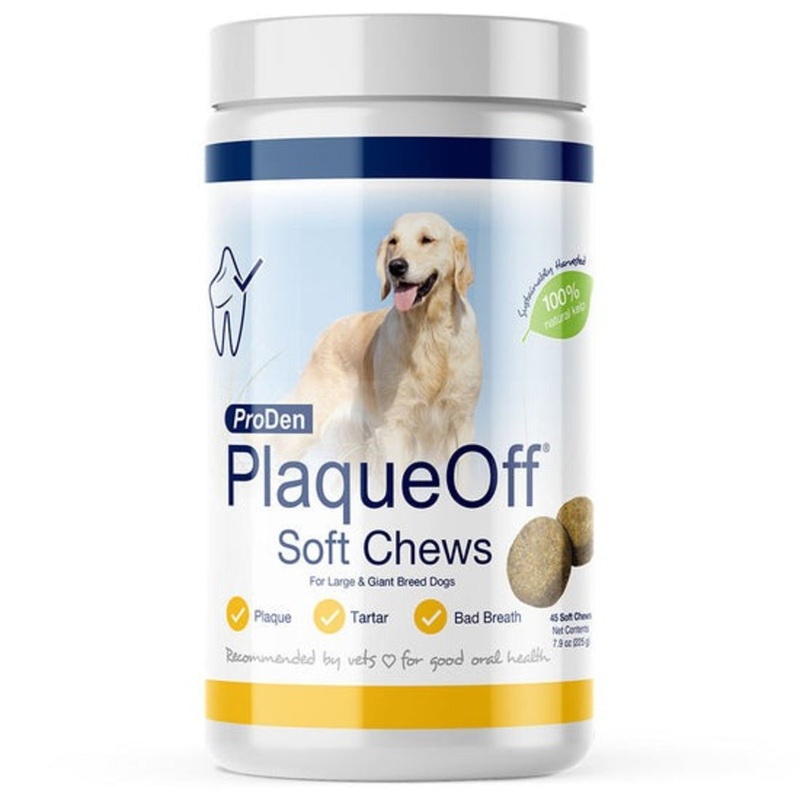 VSI ProDen PlaqueOff Soft Chews with Natural Kelp Large & Giant Breed Dog Soft Chew Dry 90ct