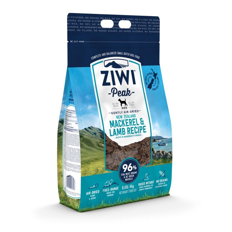 Ziwi Peak Air-Dried Mackerel & Lamb Recipe For Dogs 8.8lb