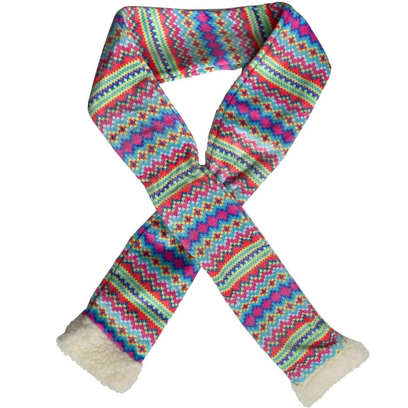 Huxley and Kent Fairisle Scarf for Pets Small