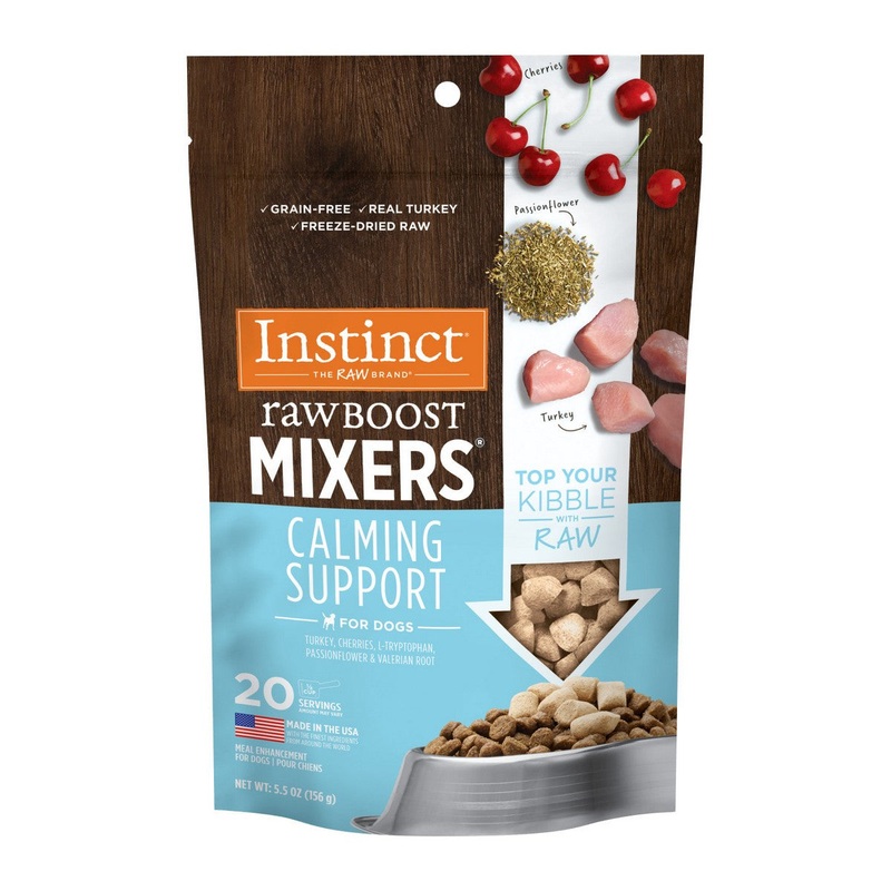 Instinct Pet Food Raw Boost Mixers Calming Support Dog Food Topper 5.5oz