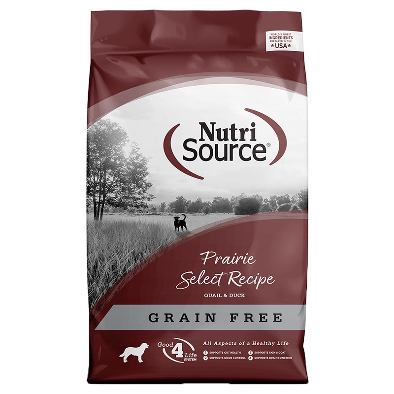 Nutrisource Prairie Quail & Duck Dry Dog Food 15lb