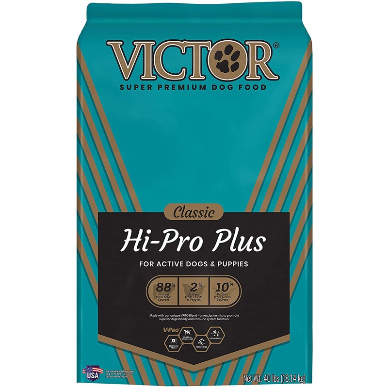 Victor Classic Hi Pro Plus Formula Dry Dog Food 40lb