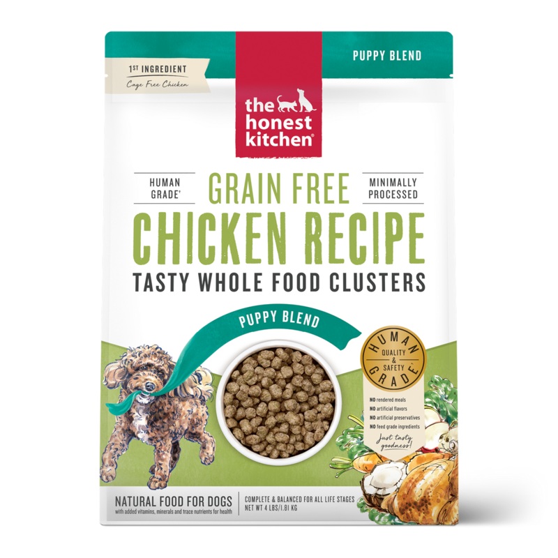 Honest Kitchen Puppy Blend Chicken Grain-Free Dog Food 4lb