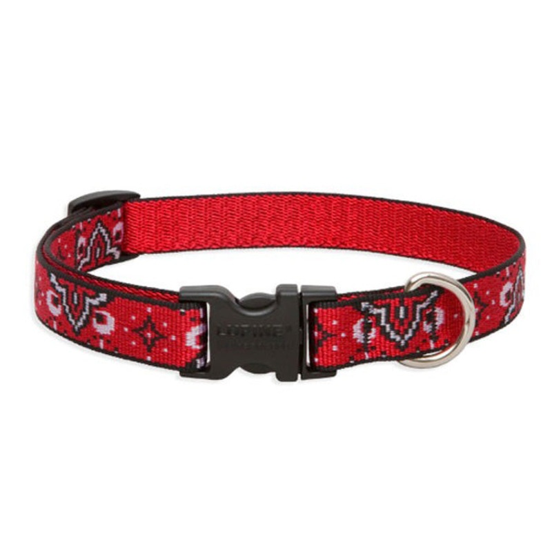 Lupine Wild West Adjustable Collar 3/4" Wide x 15-25" Neck Size Wild West