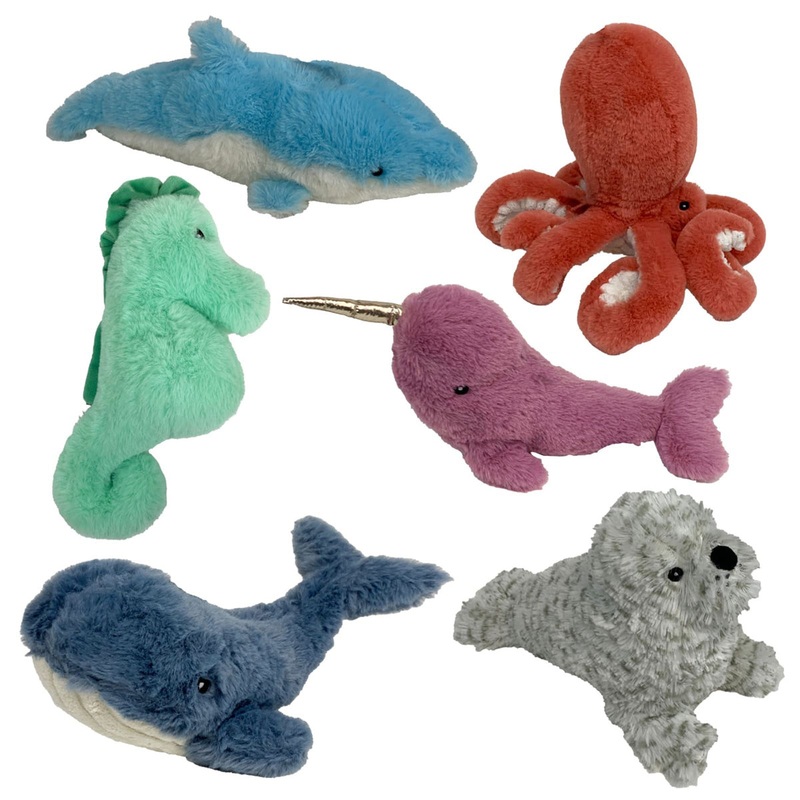 Multipet Deep Sea Cuddlers Dog Toys 12"
