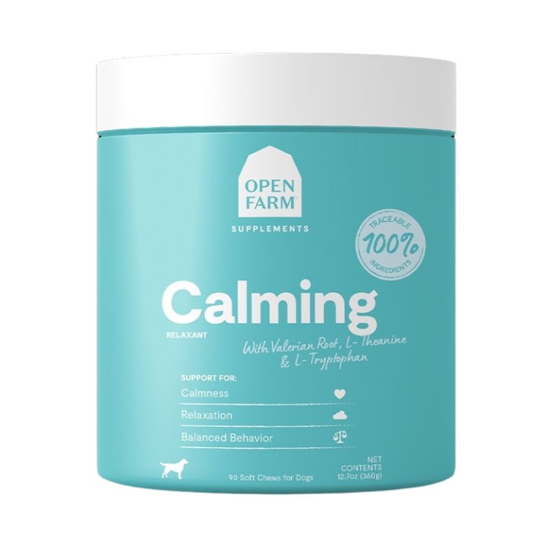 Open Farm Calming Supplement Chews for Dogs 90 Soft Chews