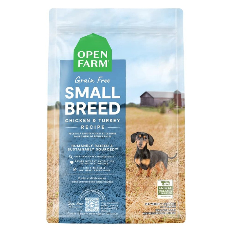 Open Farm Small Breed Grain-Free Dry Dog Food 4lb