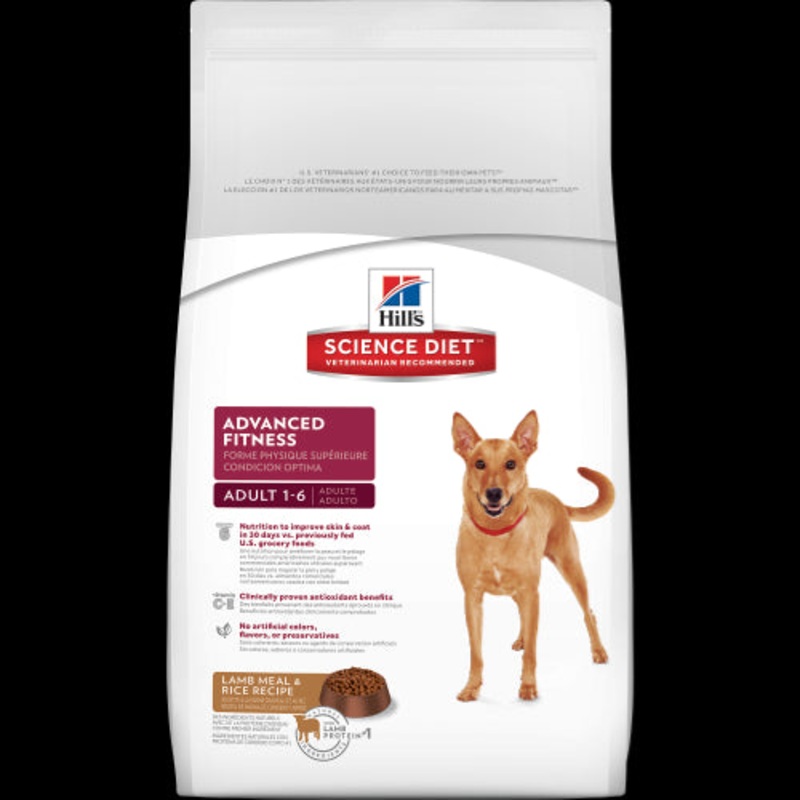 Science Diet Advanced Fitness Lamb & Rice Dry Dog Food 33lb