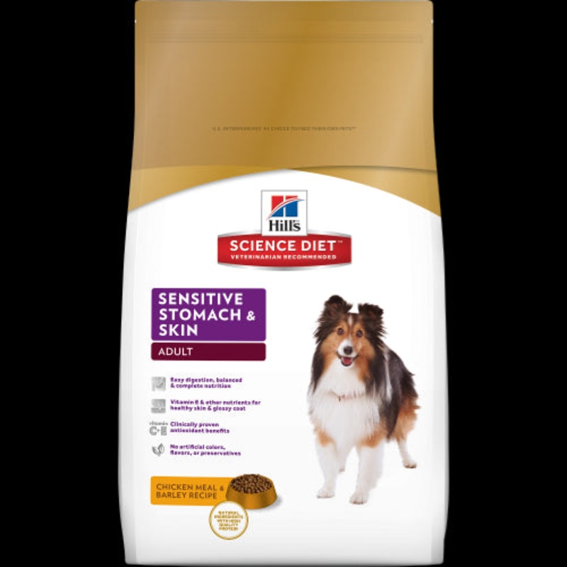 Science Diet Sensitive Stomach & Skin Adult Dry Dog Food 4.5lb