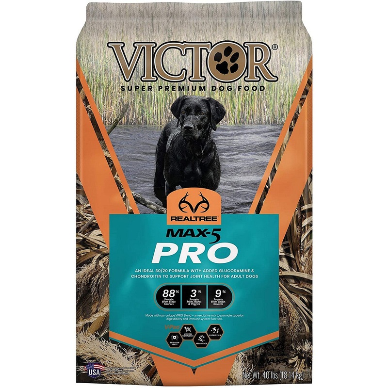 Victor RealTree MAX5 PRO Dry Dog Food 40lb