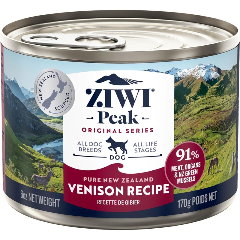 Ziwi Peak Venison Grain Free Wet Dog Food  6oz