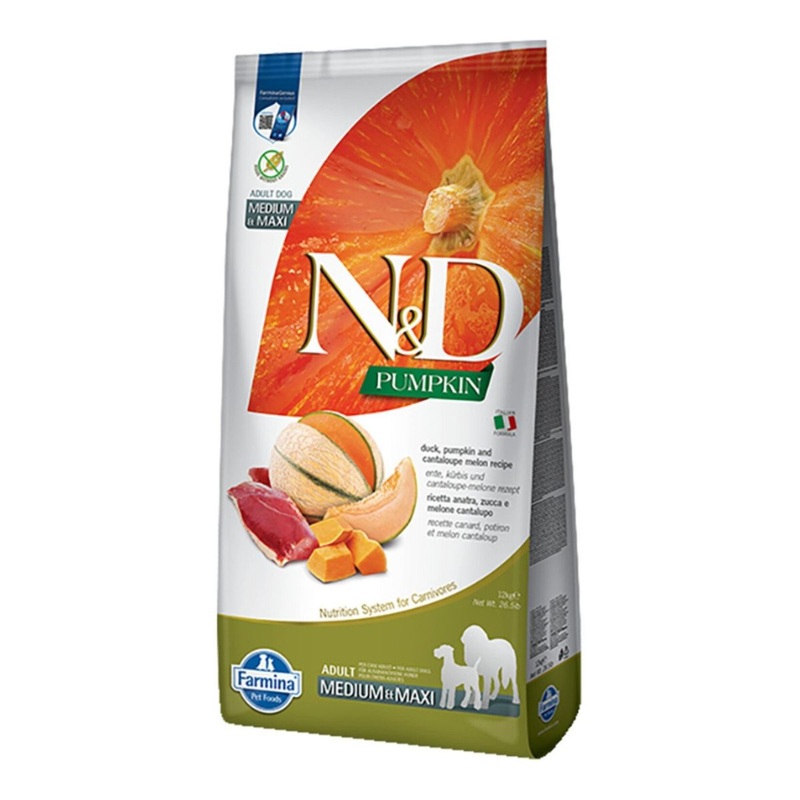 Farmina N&D Pumpkin Cantalupe & Duck Medium/Maxi Dog 26.4lb