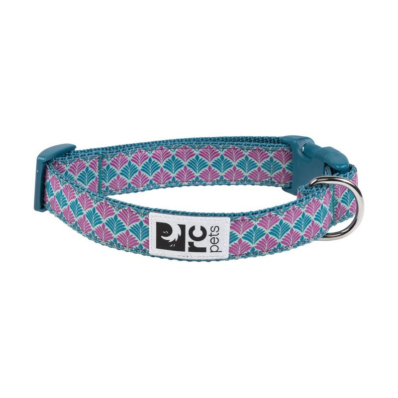 RC Pet Products Clip Dog Collar Small 3/4" Deco