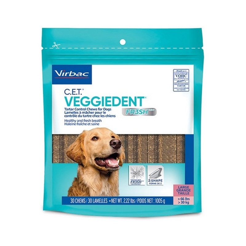 Virbac Chews for Large Dogs 30Ct