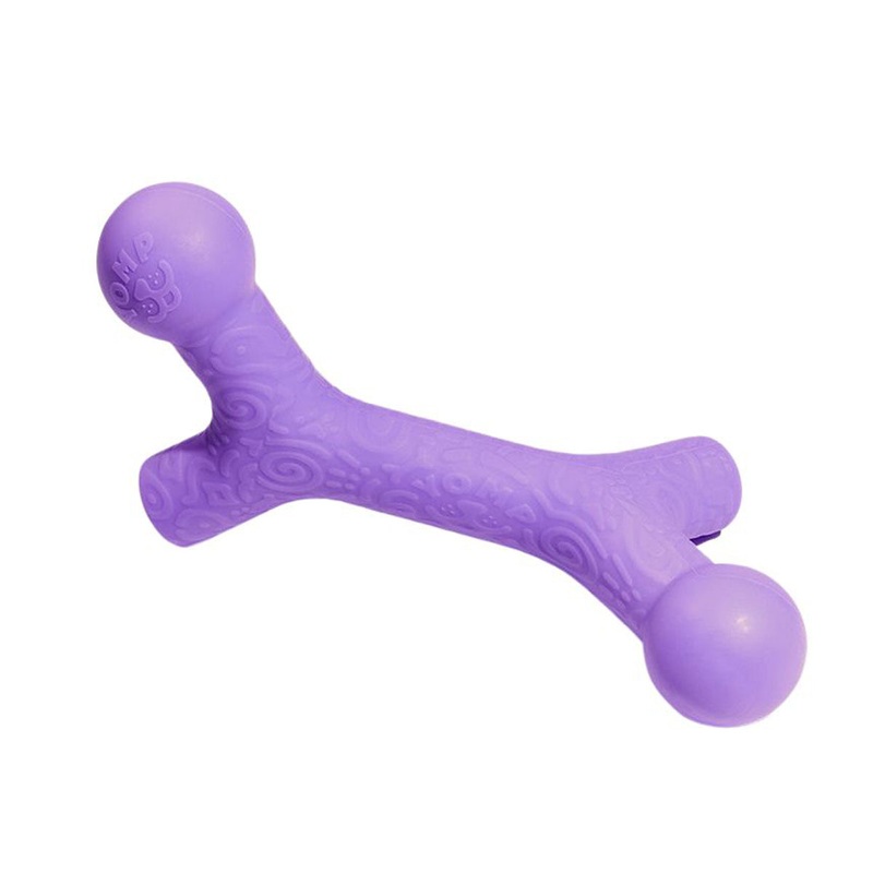Yomp Ball Bone Silicone Dog Toy