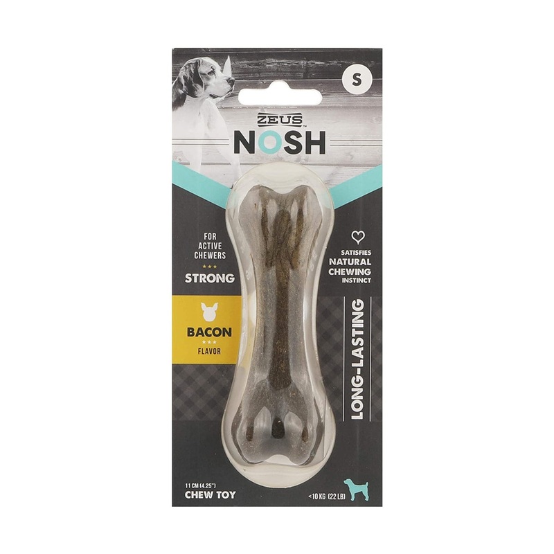 Zeus Nosh Chew Bone Bacon Flavor Medium