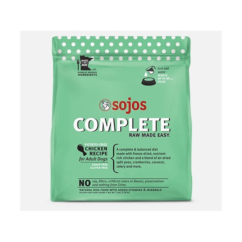 Sojo's Sojo's Complete Dog Food Chicken Recipe 7lb