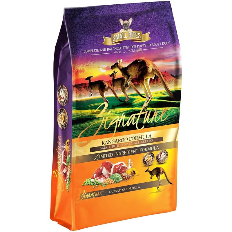 Zignature Kangaroo Small Bites Dry Dog Food 12.5lb