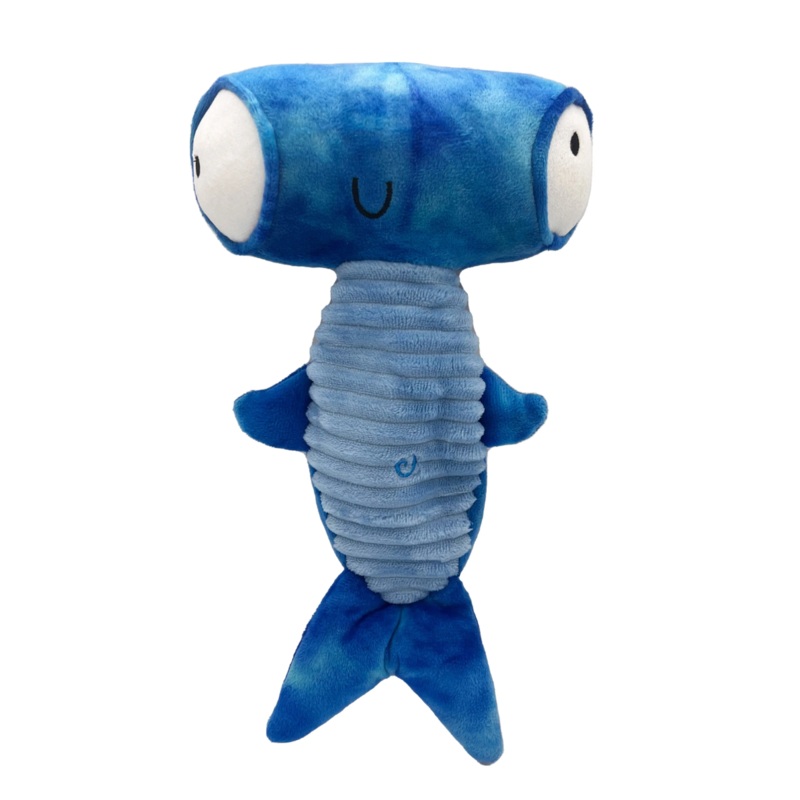 Huxley & Kent Lulubelles Jack Hammerhead Powerplush Dog Toy 12.5"