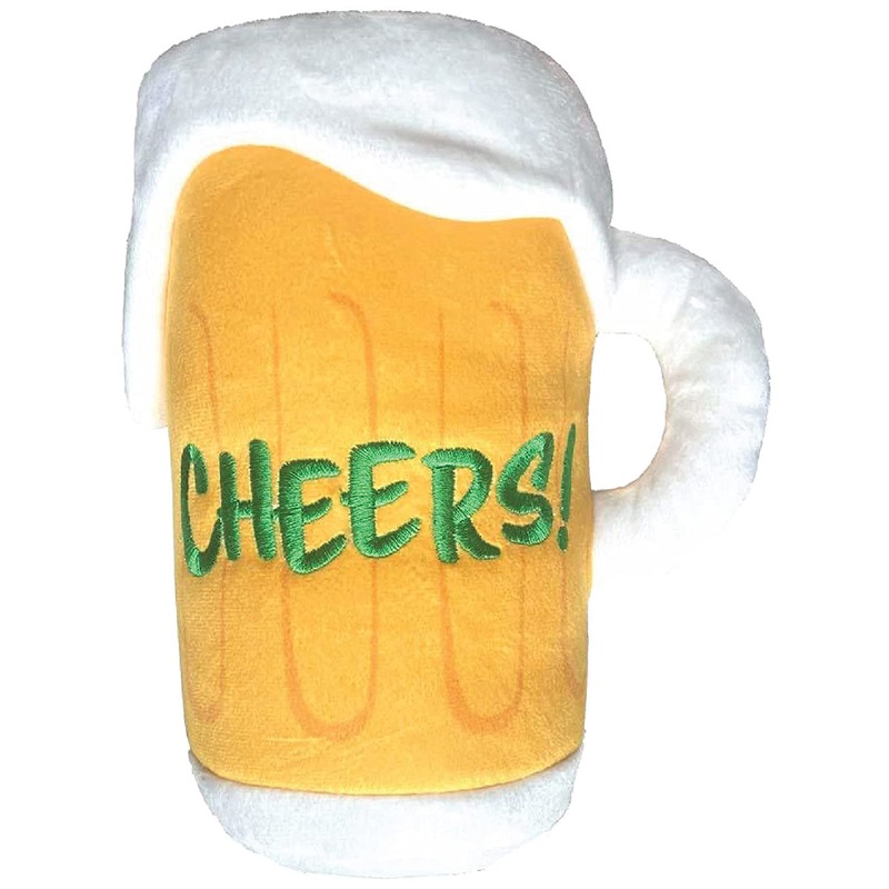 Lulubelles Power Plush Puppy Cheers Mug Small Plush Dog Toy