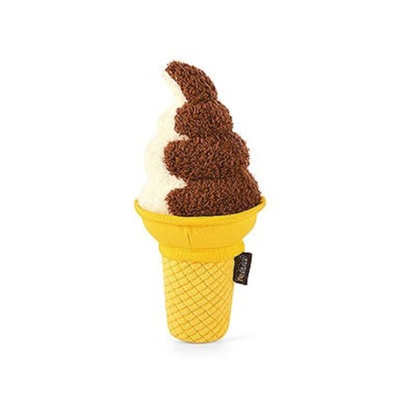 P.L.A.Y. Snack Attack Swirls n' Slobbers Soft Serve Dog Toy