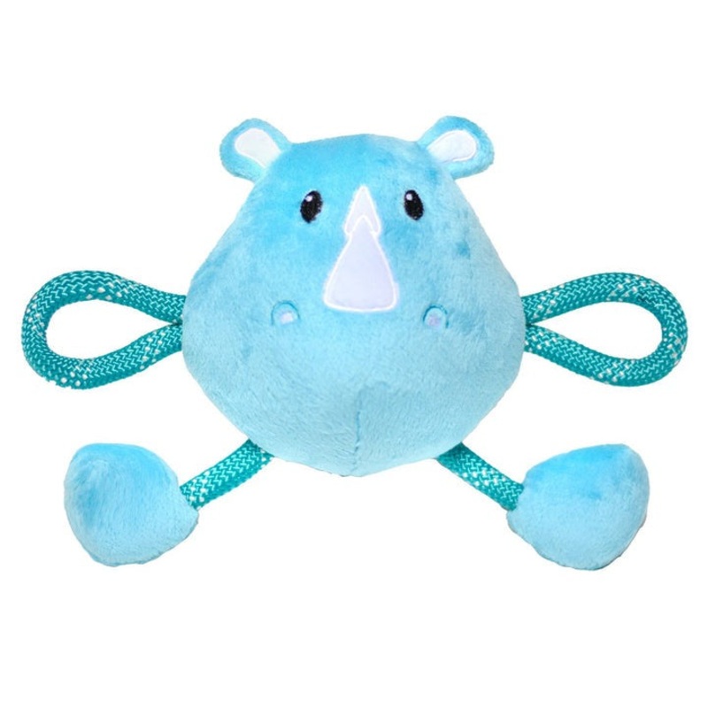 PatchWork Pet Rhambo The Rhino 8" Dog Toy
