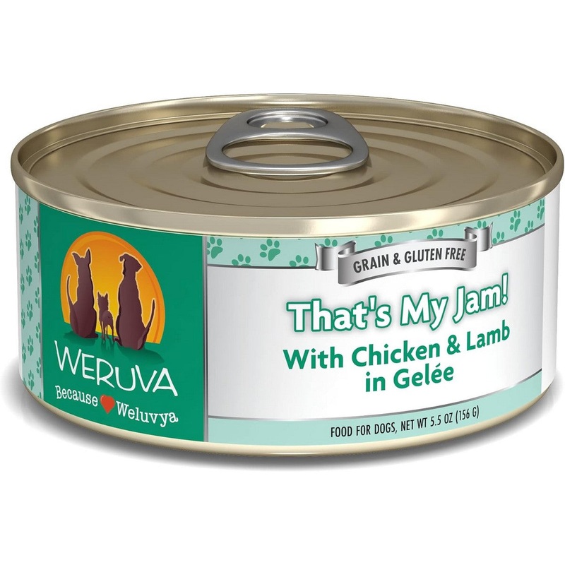 Weruva That's My Jam! Chicken Lamb Dog Food 5.5oz