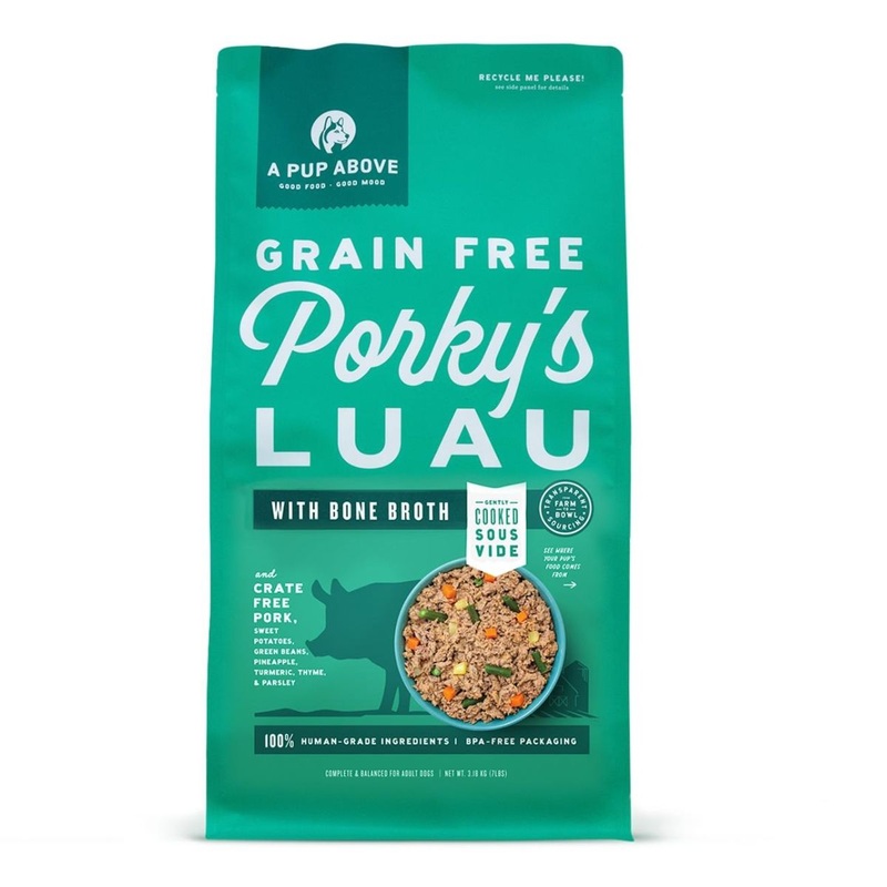 A Pup Above Frozen Grain Free Porky's Luau Dry Dog Food 7lb