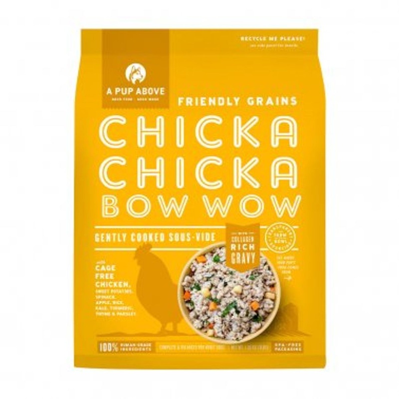 A Pup Above Frozen With Grains Chicka Chicka Bow Wow Dry Dog Food 3lb