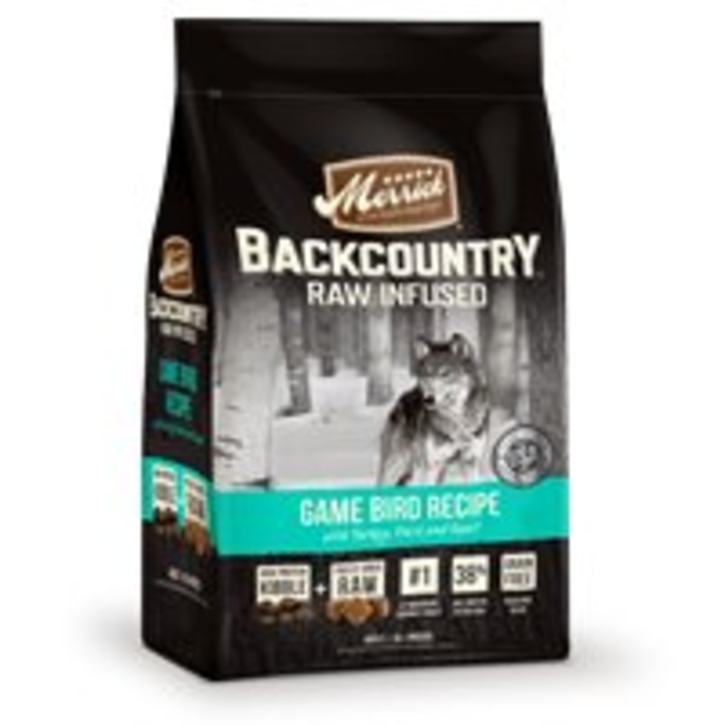 Merrick Backcountry Game Bird Recipe Dry Dog Food 4lb