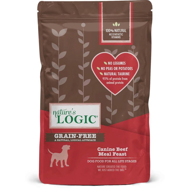 Nature's Logic Beef Meal Feast Dry Dog Food 13lb