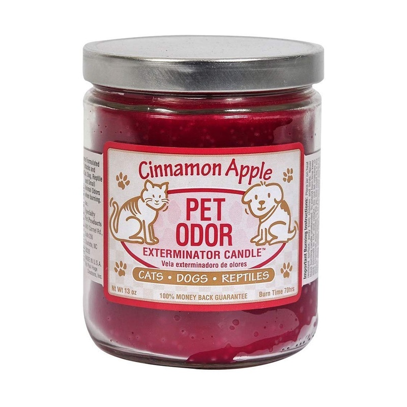 Pet Odor Exterminator Candle Cinnamon Apple 13OZ