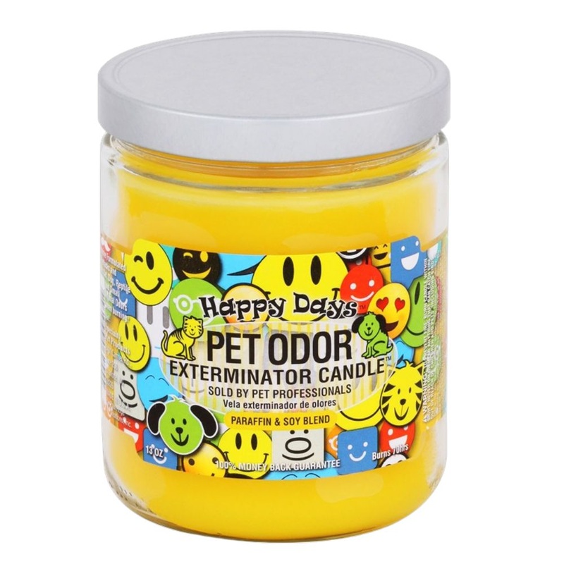Pet Odor Exterminator Candle Happy Days 13oz