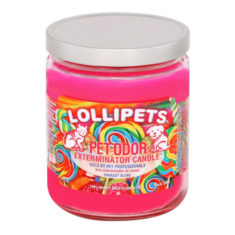 Pet Odor Exterminator Candle Lollipets 13oz