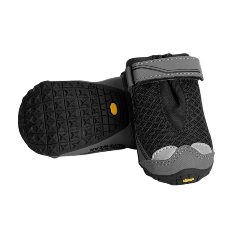 RuffWear Grip Trex Dog Boots Pair 2.75" Obsidian Black