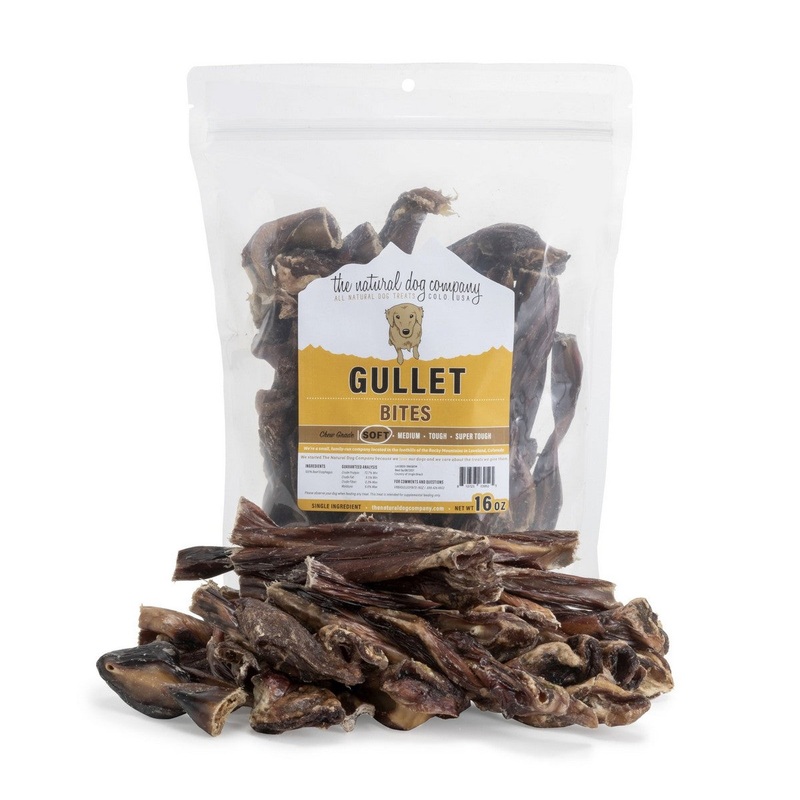 The Natural Dog Company Gullet Bites Assorted Dog Treats 16oz