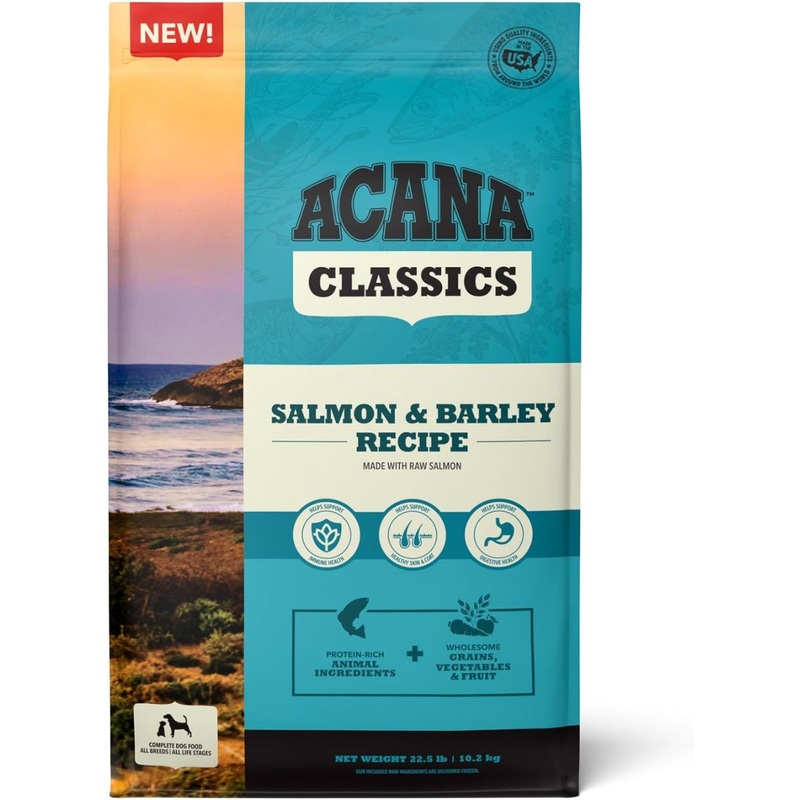 Acana Classics Salmon and Barley Dry Dog Food 22.5lb