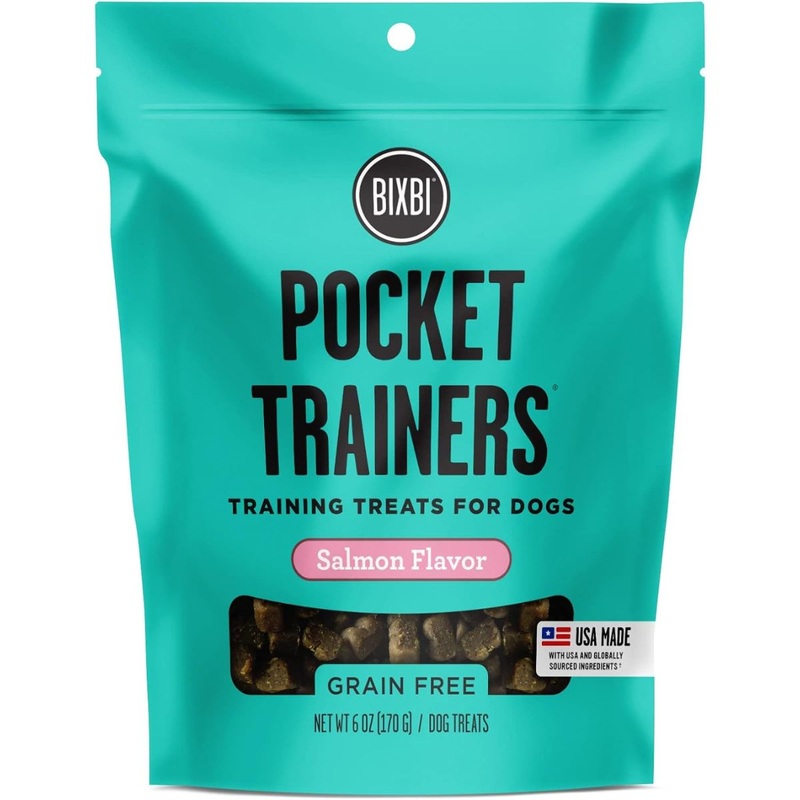 Bixbi Pocket Trainers Salmon Dog Treats 6oz