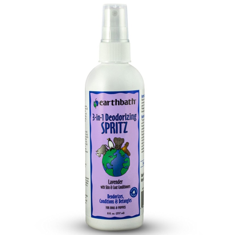 Earthbath Lavender 3-in-1 Deodorizing Spritz 8oz